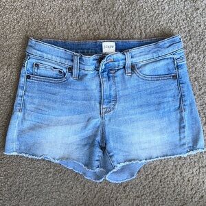 J. Crew Light Blue Jean Shorts
